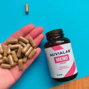 Pastillas NuviaLab Meno, un suplemento dietético para apoyar la menopausia